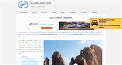 Desktop Screenshot of cabo-airport.com