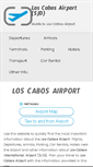 Mobile Screenshot of cabo-airport.com